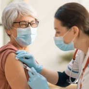 Antes de la vacunación de la gripe en personas mayores